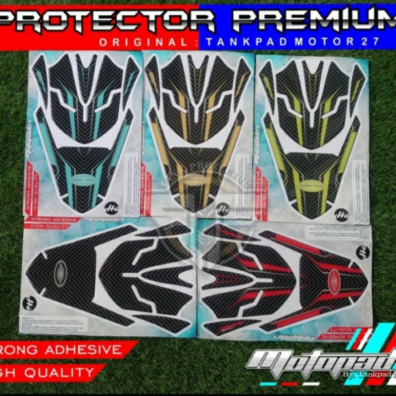 stiker resin timbul spakbor Aerox 155 2021 2022