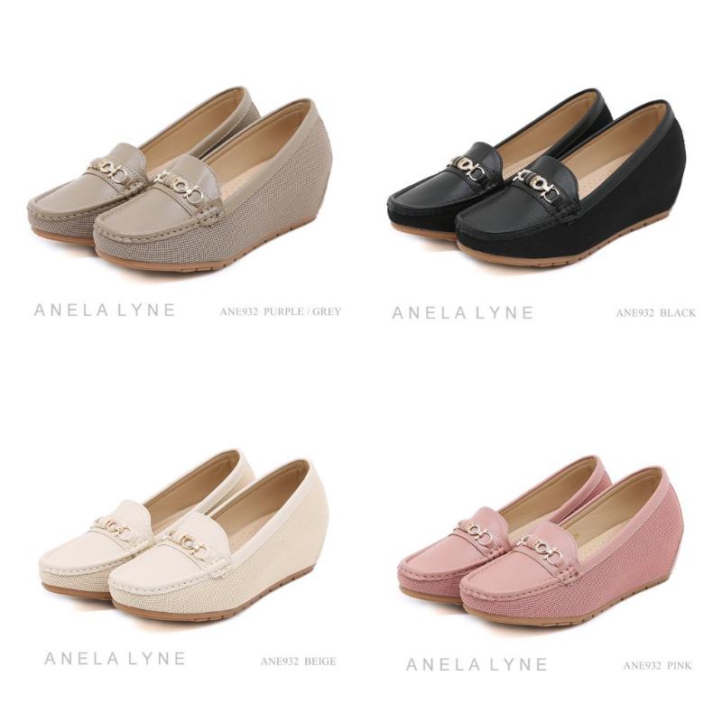 ANELA LYNE DAISY SEPATU WEDGES ANE932 ORIGINAL