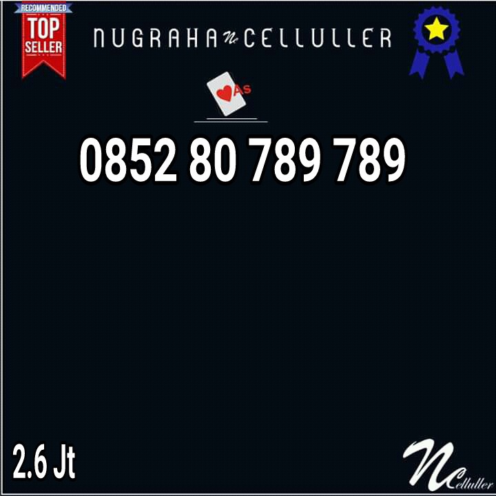 Nomor Cantik Kartu As Double ABC Kembar 0852 80 789 789