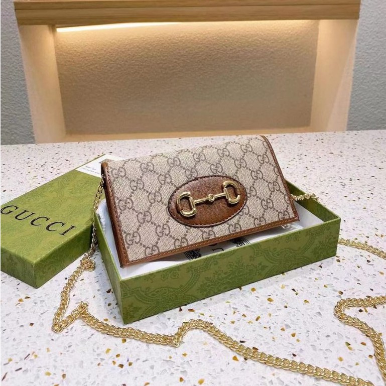 G Horsebit Sling Bag 8809 ◇Free Sarung +BubbleWrap◇