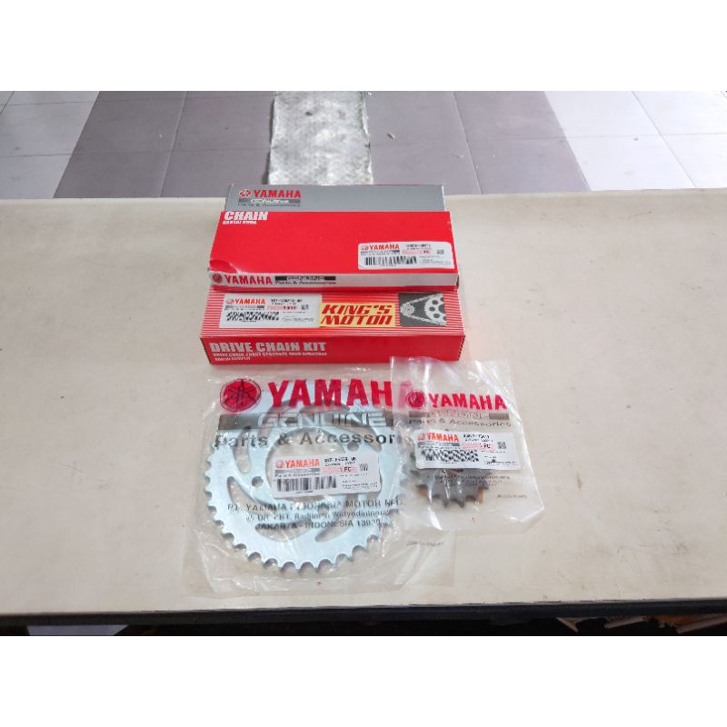 GEAR, GIR, SET / GEARSET JUPITER MX LAMA (1S7) ASLI YAMAHA