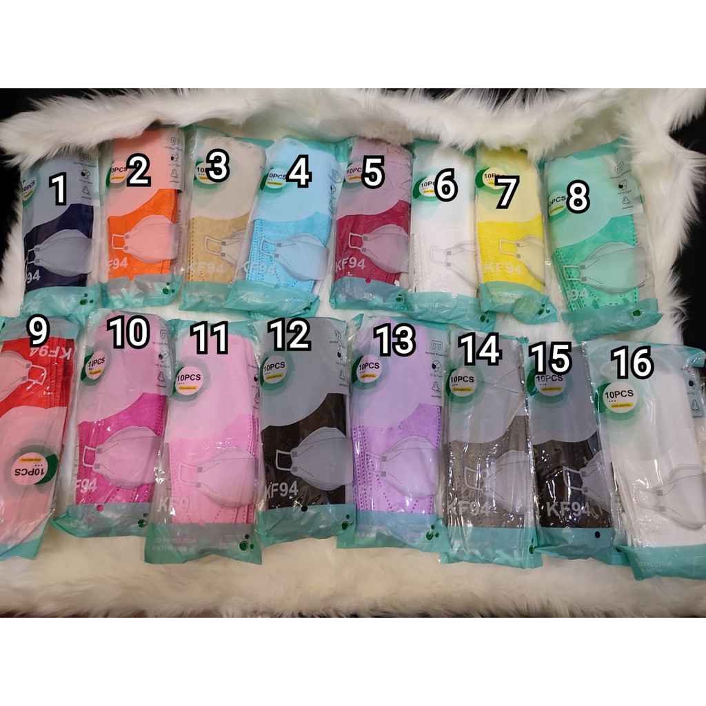 Masker KF94 Korea 4 ply 10 pcs Disposable Mask Murah