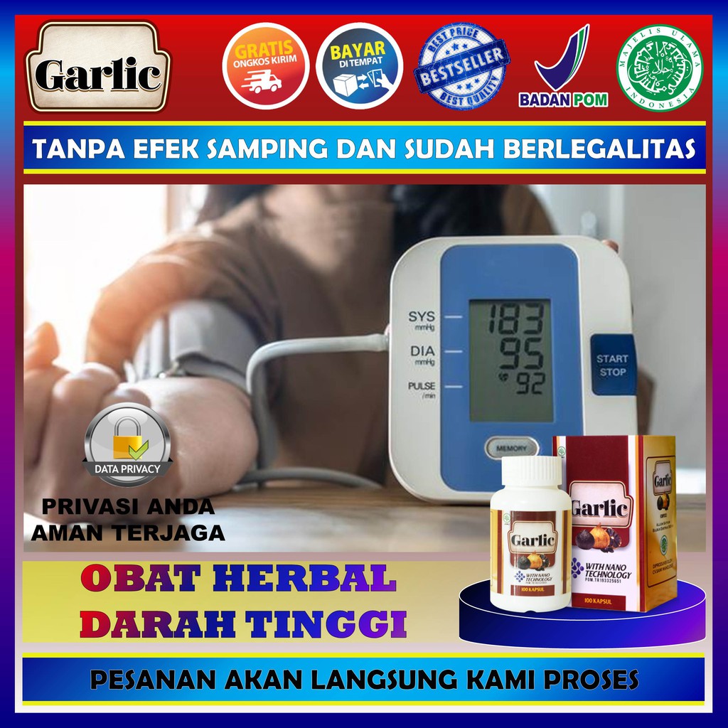 Black Garlic Obat Darah Tinggi Alami Jamu Herbal Penurun Darah Tinggi Obat Hypertensi Obat Sering Pu