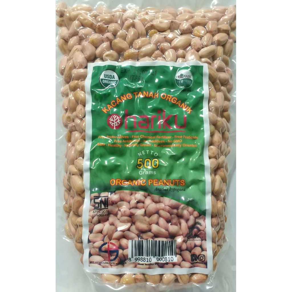 

HARIKU Kacang Tanah Organik 500Gram