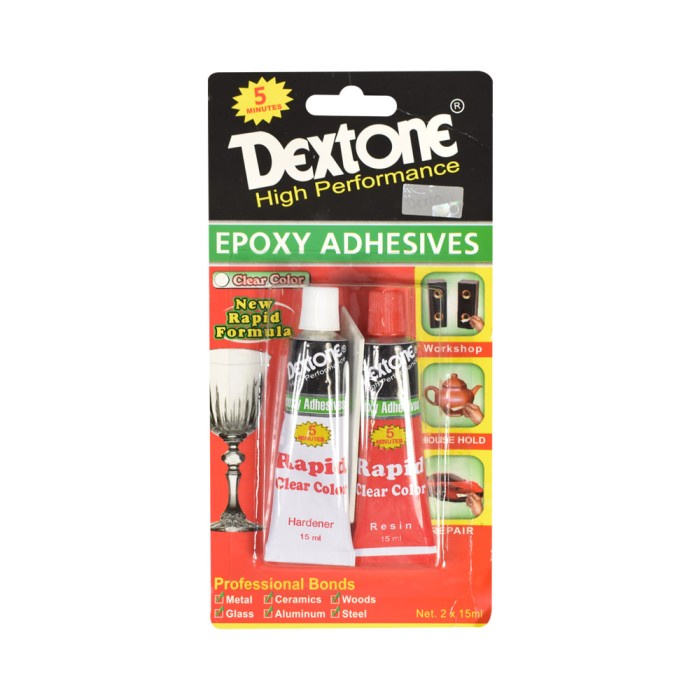 DEXTONE SET LEM EPOXY RAPID CLEAR 15 ML 2 PCS
