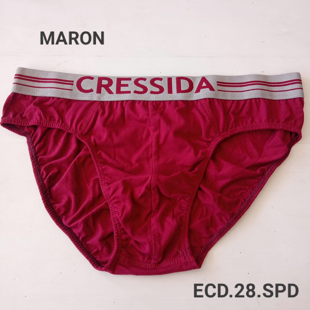 BB ECD.28 CRESSIDA CELANA DALAM PRIA Pakaian Dalam Cowok Underwear Cressida Original (1 pcs)