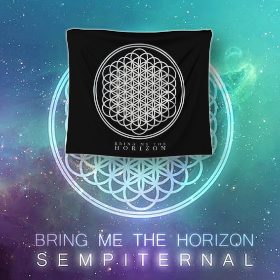 BENDERA BAND BRING ME THE HORIZON BMTH SEMPITERNAL POSTER KAIN