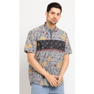Kemeja Batik Pria - Poshboy Kusumawardhani Men Modern Batik Shirt