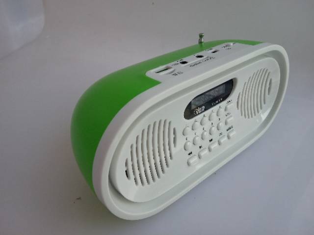 Speaker Bluetooth Portable VDR2300 Murottal Al Quran 100% ORI