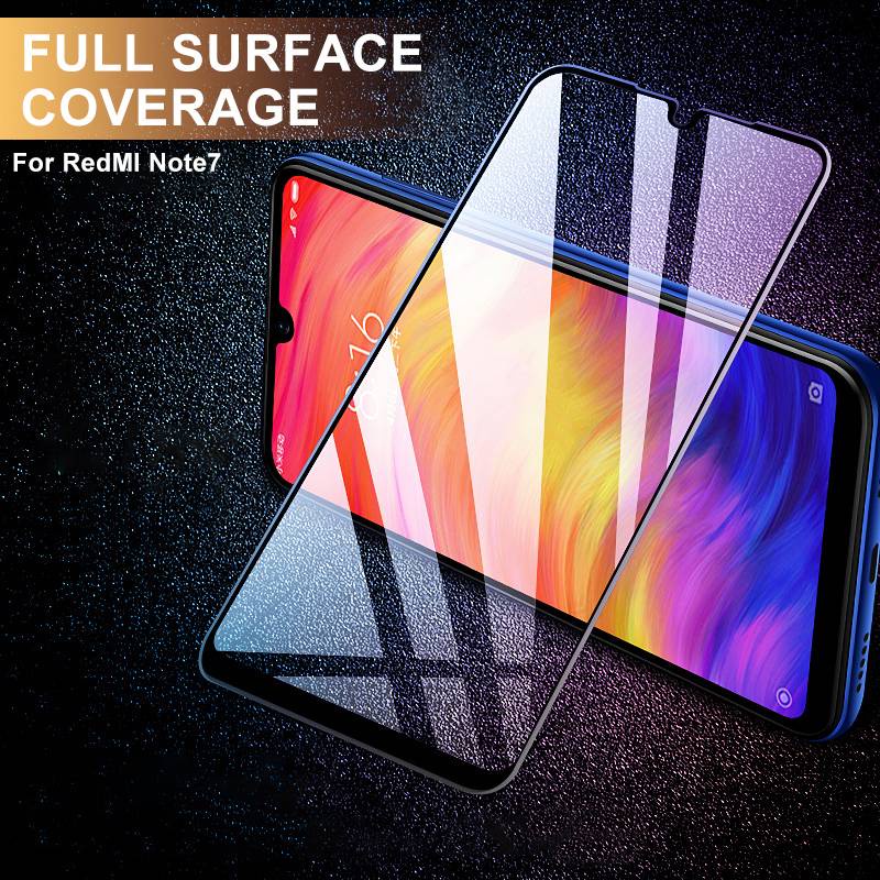 9D Full Protective Glass On The For Xiaomi Redmi 8 7 7A 8A K20 K30 Redmi Note 8 8T 7 Pro Pocophone F1 Tempered Screen Glass Film