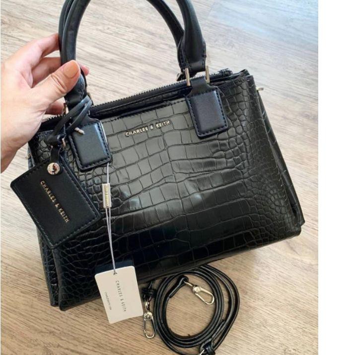 TERMURAH HANDBAG IMPORT CHARLES&KEITH / HANDBAH CROCO / TAS TANGAN WANITA IMPORT ,,,,