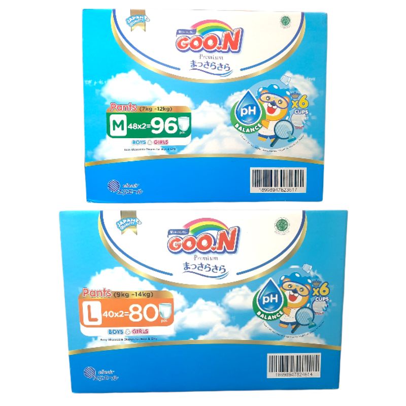 GOON PREMIUM PANTS MASSARA SARA EC SPECIAL CARTON M96 L80 CELANA M48x2 L40x2