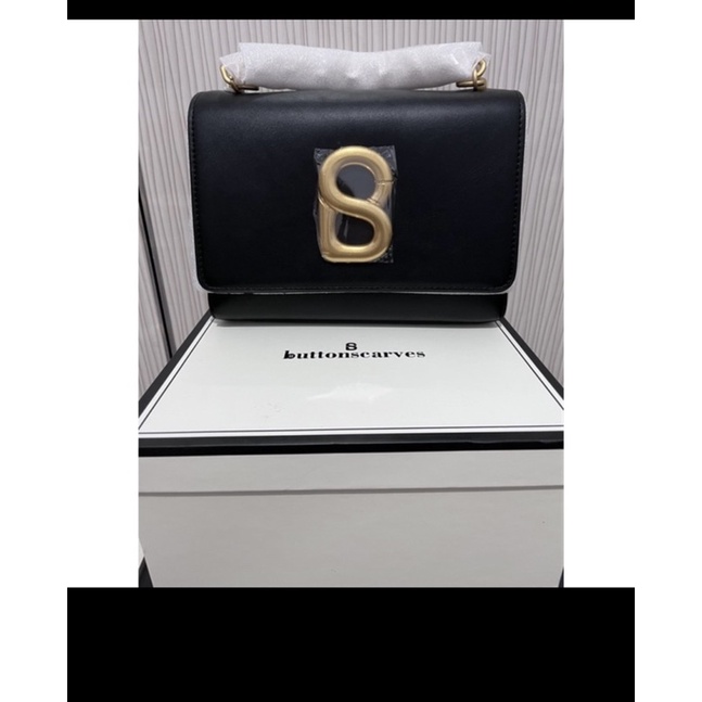 Alva Bag BLACK buttonscarves