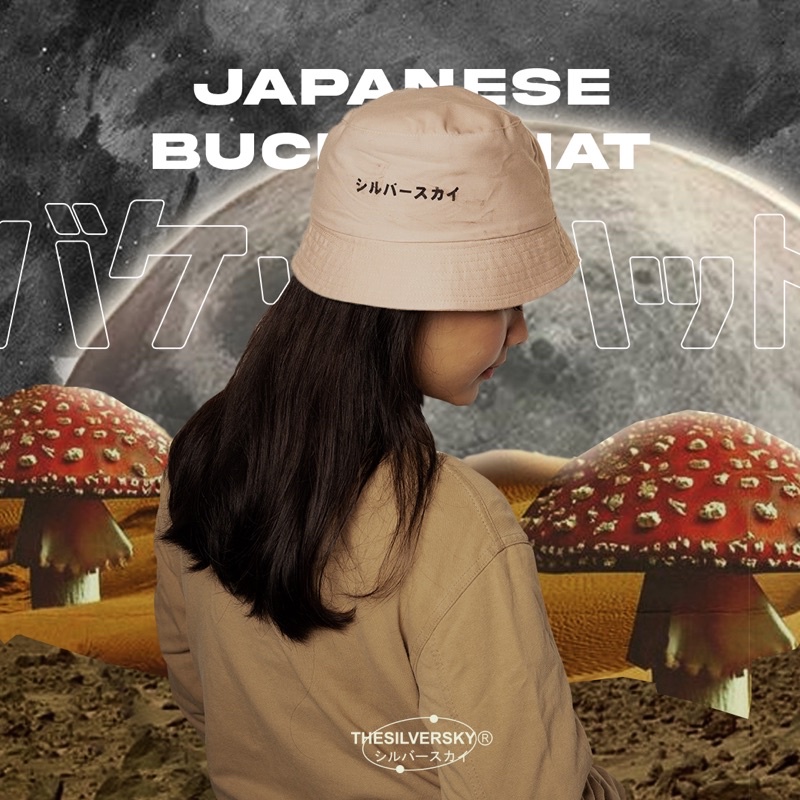 thesilversky japan bucket hat premium