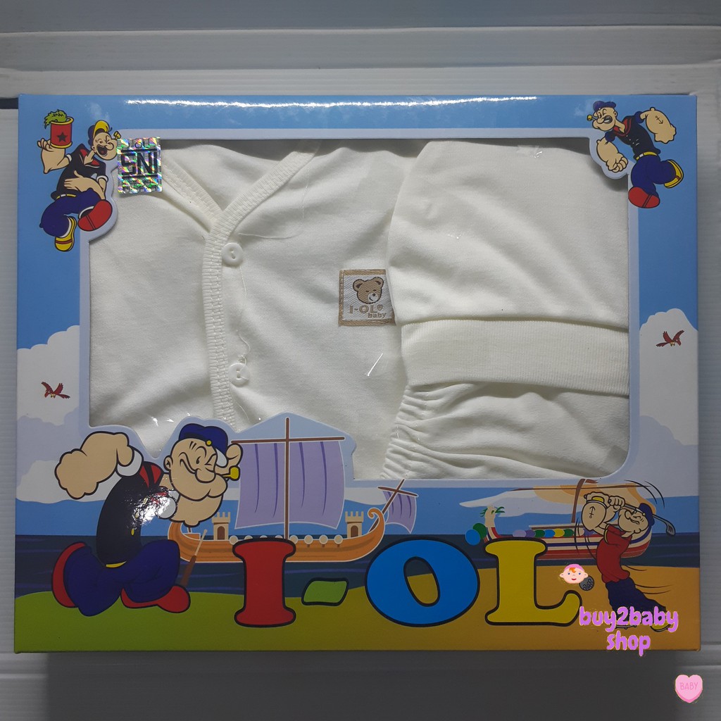 Baju bayi set IOL gift set untuk Kado