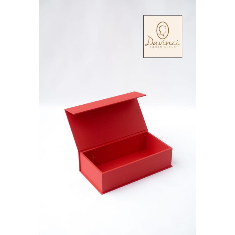 

kotak kado souvenir box kue kering hampers uk 30x15x8cm - Merah