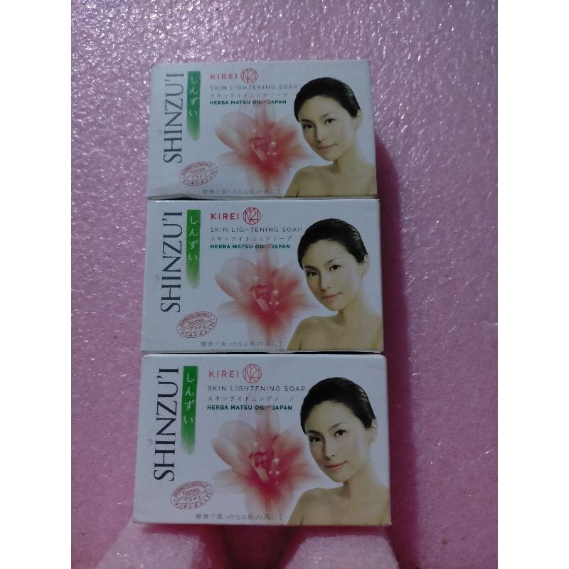 SHINZU'I skin lightening soap 85g