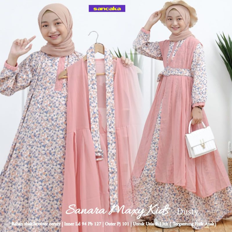 Sanara Maxy Kids Gamis Anak by Sancaka