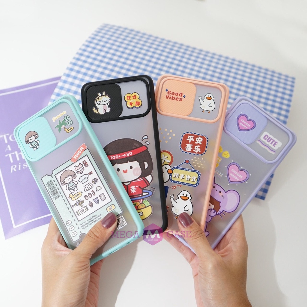 Softcase Camera Slide Protection (KG03) Xiaomi Pocophone M3 Note 10 pro 5g Note 8 pro Note 8 Note 7 