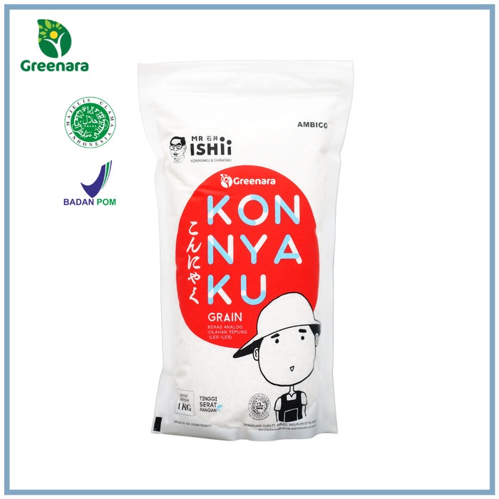 

540ffipp Beras Shirataki Rendah Kalori 1 Kg / Low Carbs Shirarataki 244Q4012