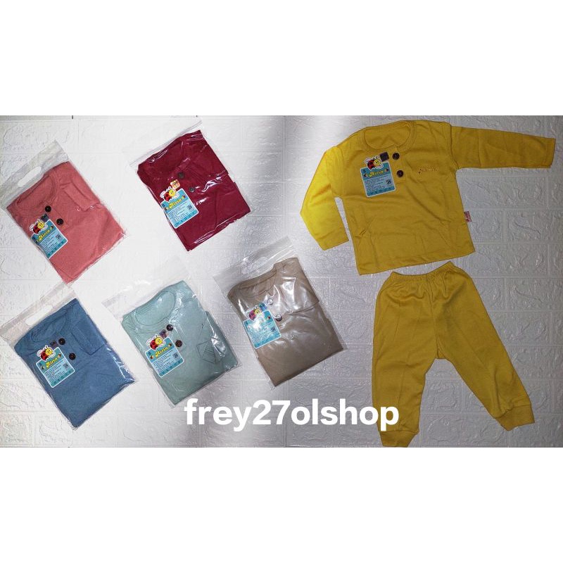 (1pc) AIRIN BABY POLOS PANJANG-PANJANG