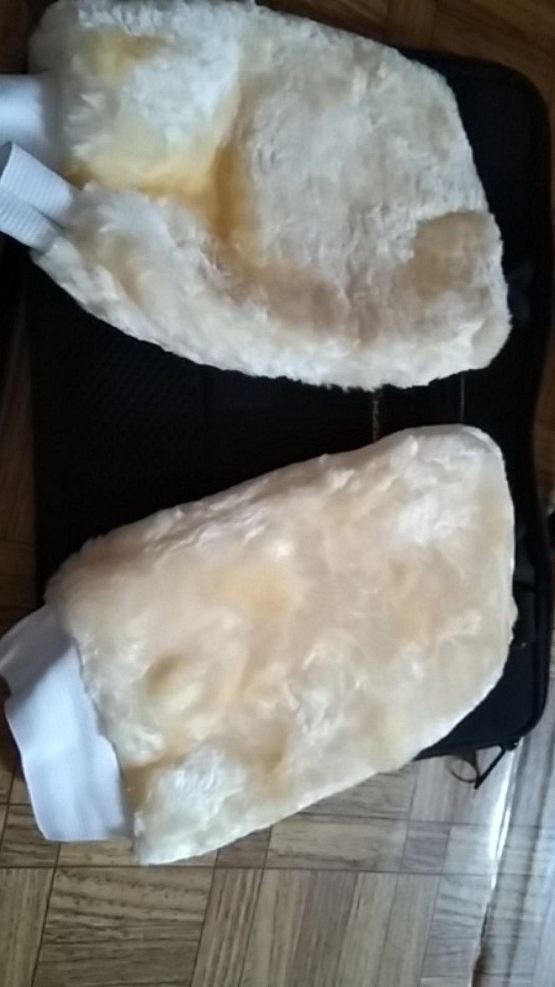 Kain Lap Sarung Tangan Finishing Polish Mobil Motor Wool Microfiber