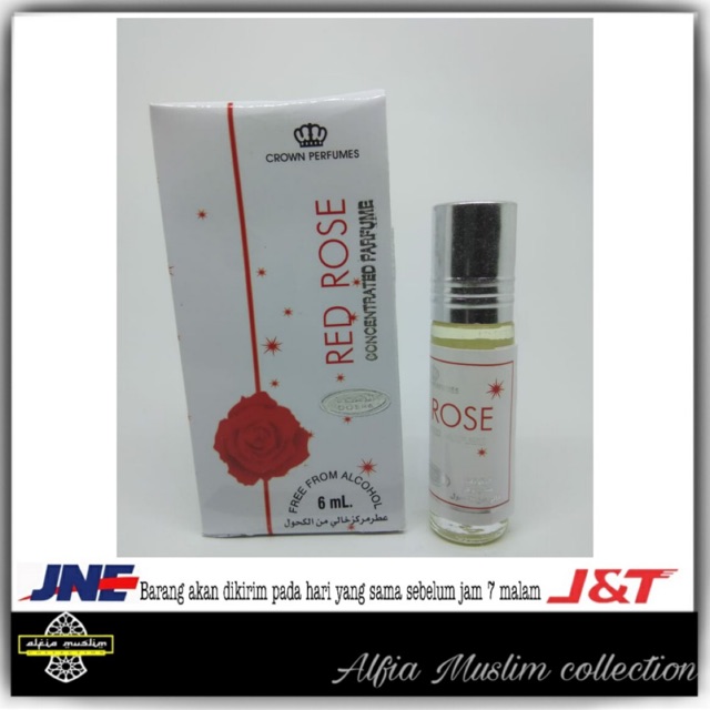 Parfum Red Rose Dobha 6ml