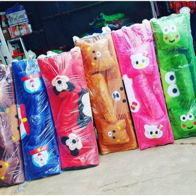kasur karpet/surpet karakter boneka LED