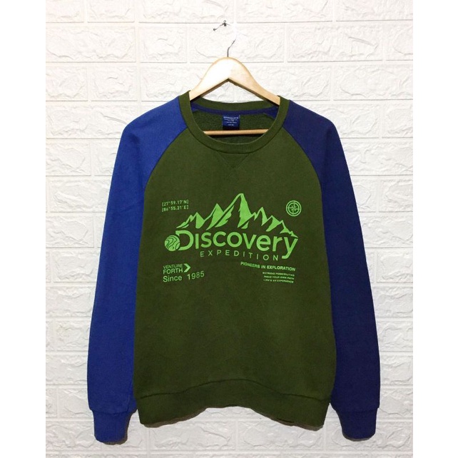 Crewneck Discovery Original Branded Murah