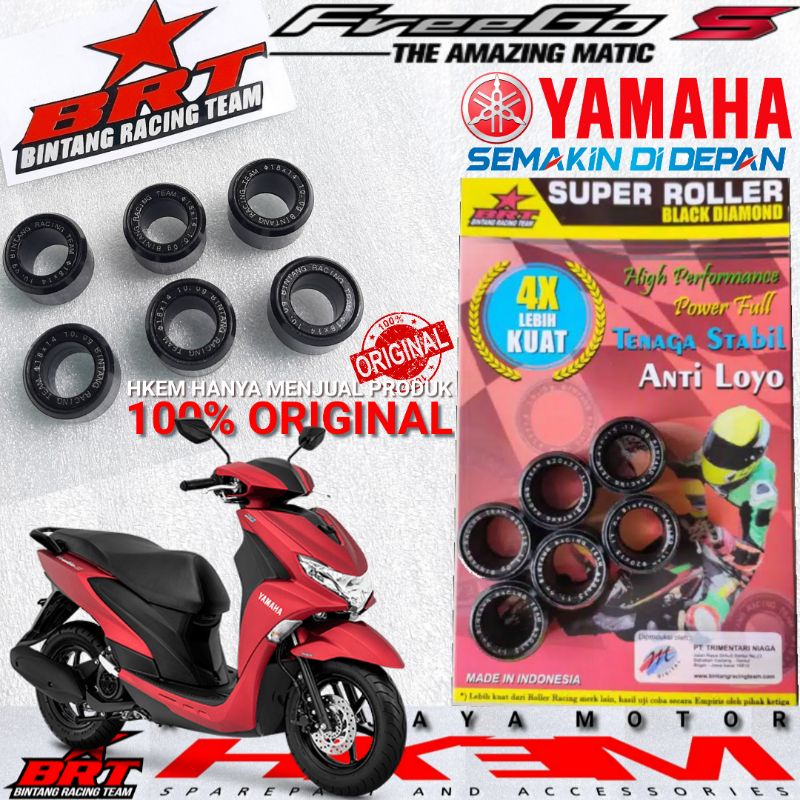 BRT ORI ROLER RACING FREEGO YAMAHA FREEGO S NMAX155 XRIDE125 LOLER 9-11-13 GRAM MIO M3 Z XEON AEROX