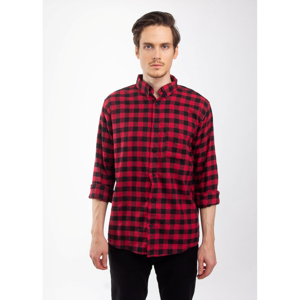 

Erigo Flannel Dryas Red