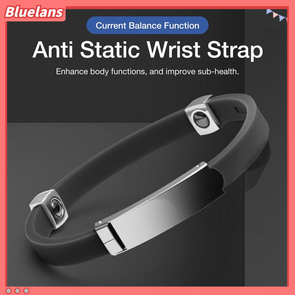 Bluelans Winter Portable Universal Adjustable Anti-Static Wristband Wrist Strap Bracelet