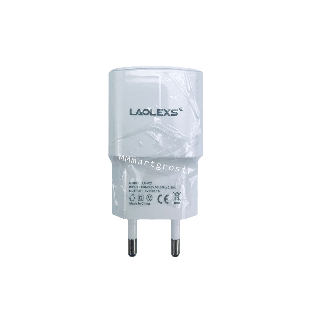 Charger Laolexs / Adaptor Charger / Kepala Casan Putih / LH-021