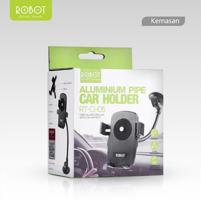 ROBOT Car Holder RT-CH06 Aluminium Tube Car Stend Garansi Original Resmi