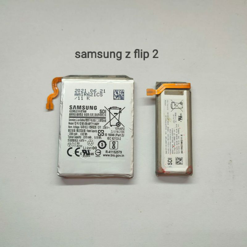 BATU BATRE BATRAI SAMSUNG Z FLIP 2 CABUTAN