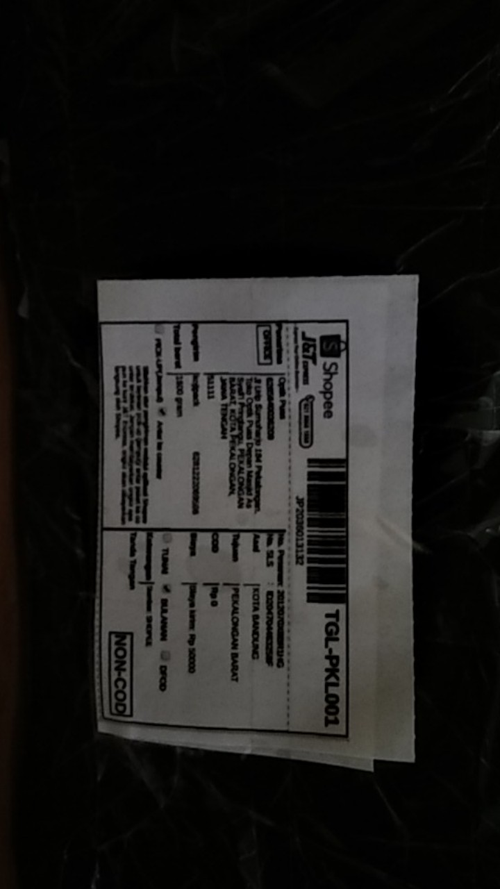 Standing Pouch Transmetz Window Kombinasi 14x23 Black Hitam White Putih 500z