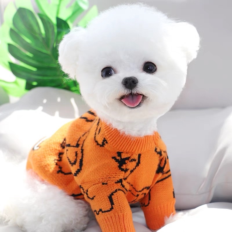 Orange Elephant Top for Cat Dog Baju Anjing Kucing Lucu