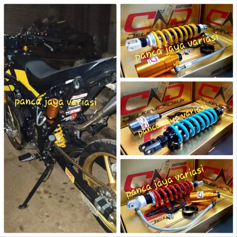 Mono Shock Klx 150 Dtracker Bf Trail Cross Grasstrack Shockbreaker Tabung Pisah by Delkevic Thailand