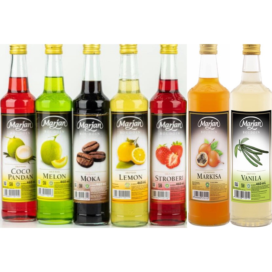 

Marjan Sirup Boudoin 460 ml 460ml syrup sirop