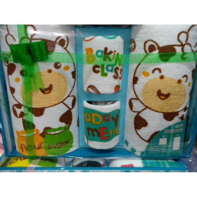 Handuk Bayi Set Kiddy Just Baby