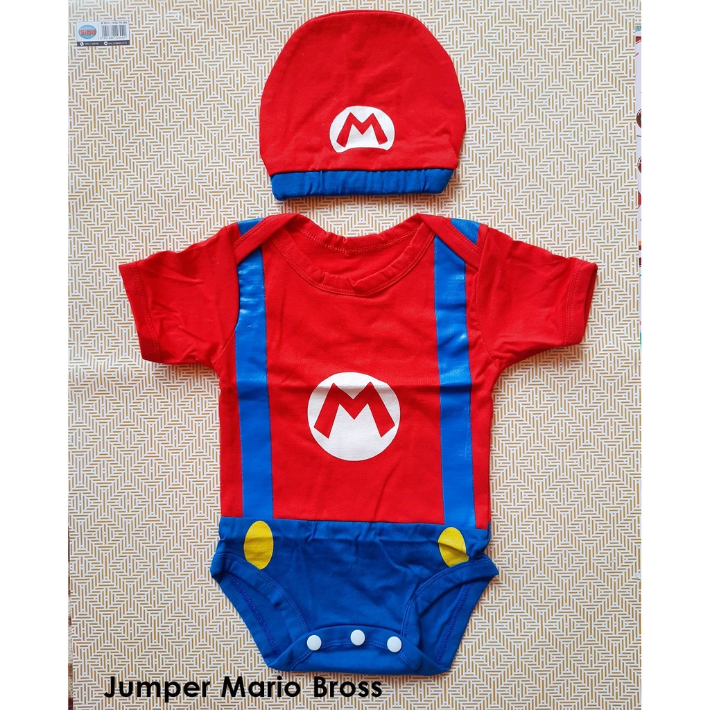 PROMO Jumper Bayi Baju Jumpssuit Anak Karakter Lucu Cuci Gudang Murah