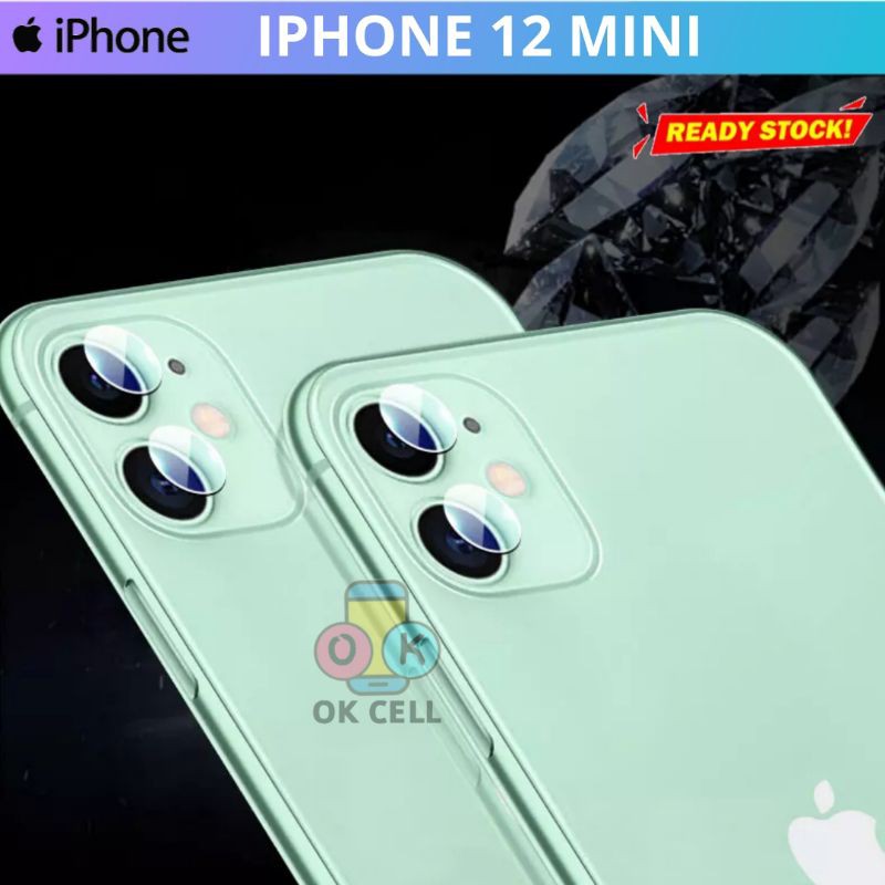 Tempered Glass Lens CCamera ip apple iPhone 12 Mini - Tg Anti Gores Kaca Kamera iPhone 12Mini Screen