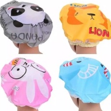 SHOWER CAP PENUTUP KEPALA saat keramas atau mandi