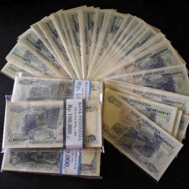Uang kuno 1000 rupiah 1992