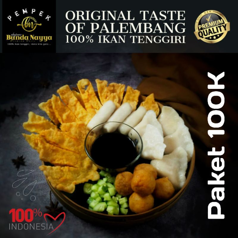 

Pempek Palembang Asli Paket 100K