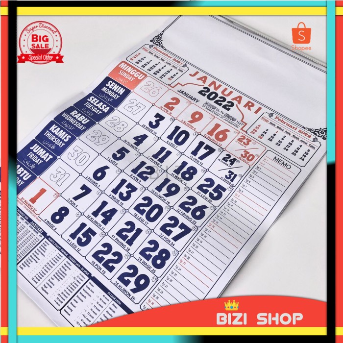 

Kalender Dinding Lengkap tahun 2023 Lengkap Jadwal Sholat Bahan HVS