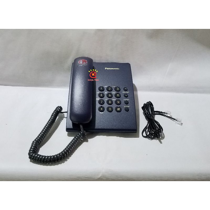 Pesawat Telepon (Telephone) Panasonic KX-TS505MX KX-TS 505MX Biru Blue