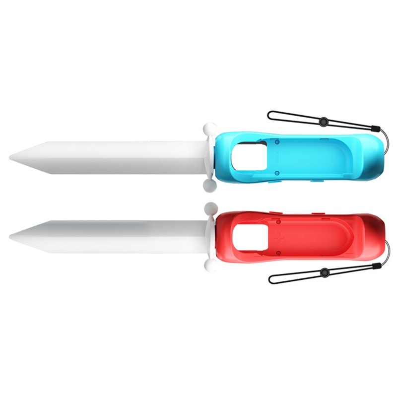 Btsg Glow Sword Untuk Switch OLED Sword Controller Holder Game Grip Glowing Pedang Game