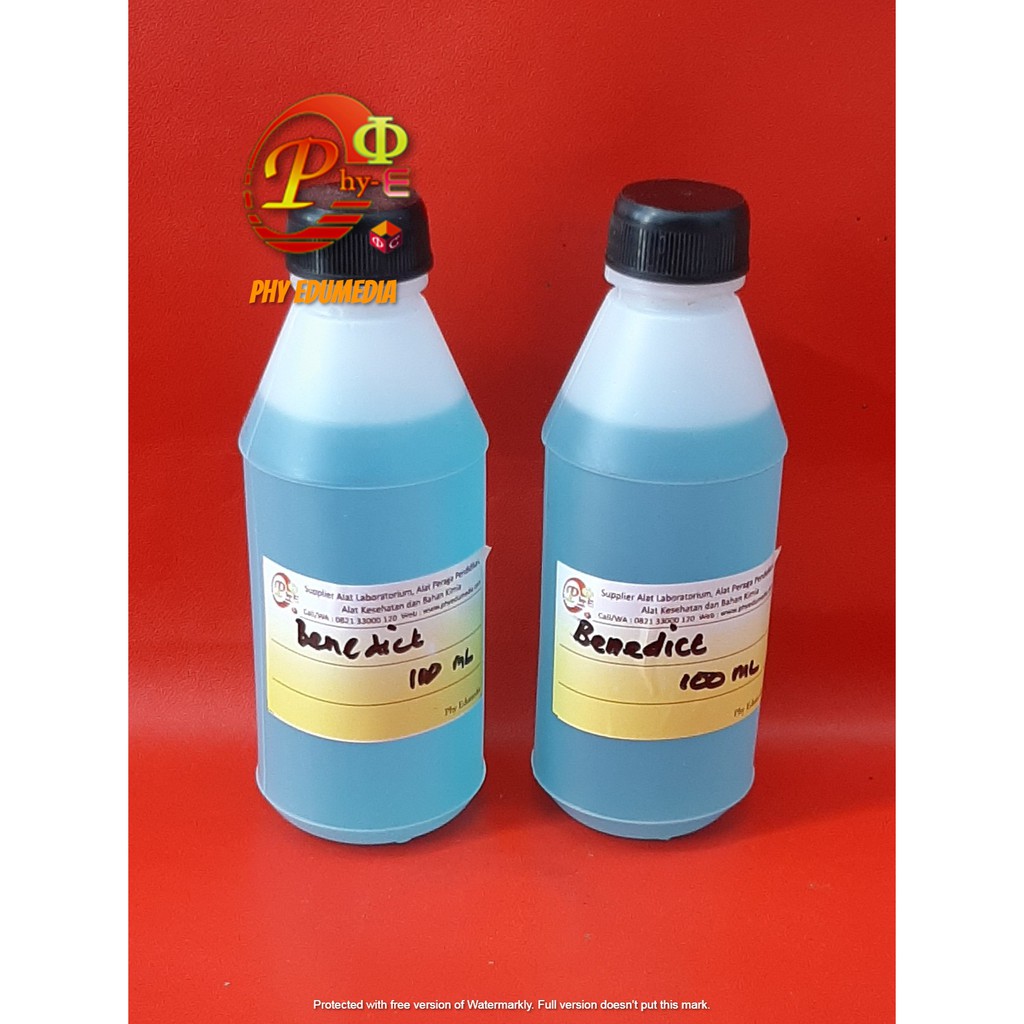 Benedict 100ml / Larutan Benedict 100ml / Benedict Reagen
