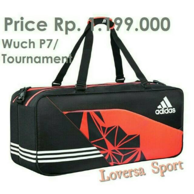 Tas  badminton - tas bulutangkis - tas tenis wucht P7 Tour original adidas